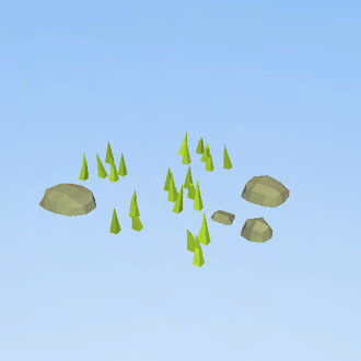 Pasture + Rocks