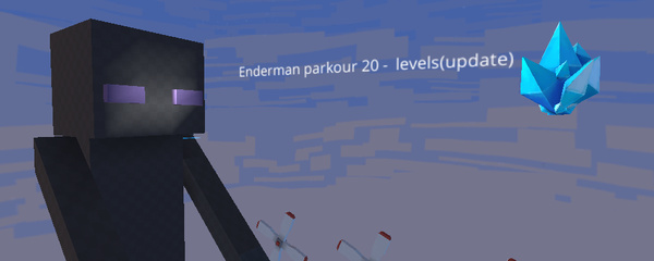 Enderman Parkour 20 Levels Kogama Play Create And Share