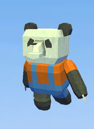 panda z dzieciństwa