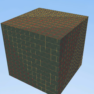 huge cube