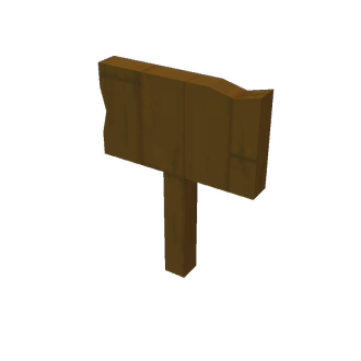 The sign