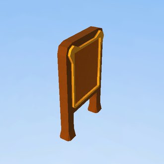 Big wood board