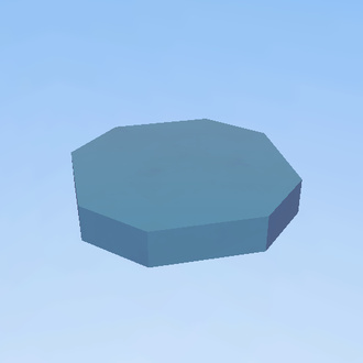 Blue appear platform