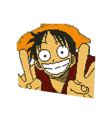Monkey D.Luffy [Pixel Art]