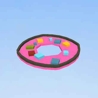 Donut with sprinkles