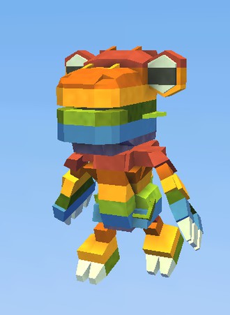 Rainbow Croc