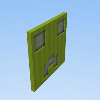 pixel art creeper