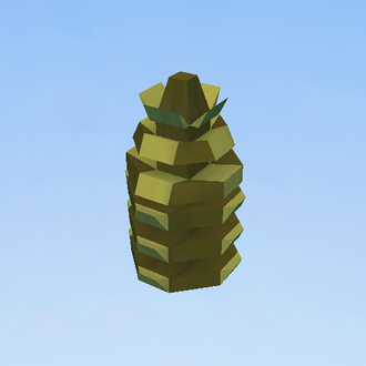 Pinus lambertiana cone