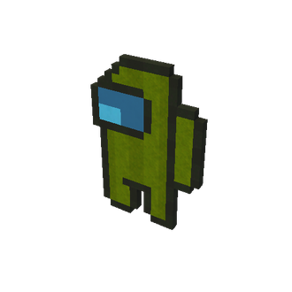 Green amogus