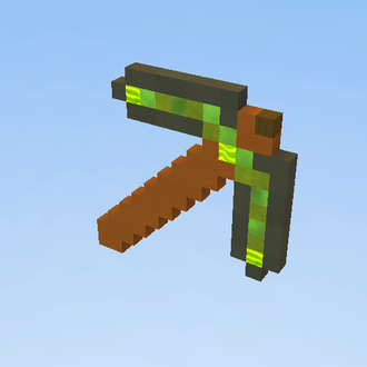 emelald pickaxe