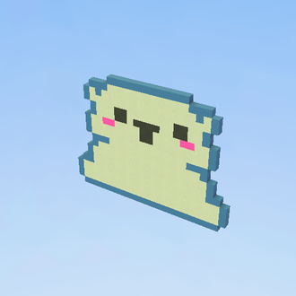 Cute Pixel Polar Bear