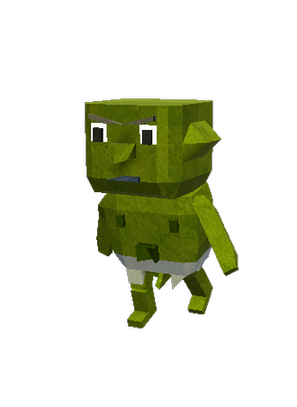 green very ugly new goblin