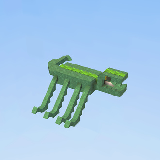 green sea beast