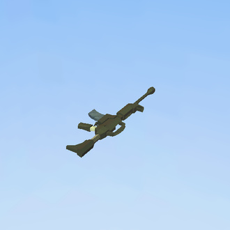 M4A1 recostada