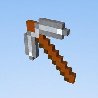 Pioche Fer Minecraft