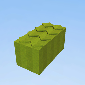 2x4 green lego