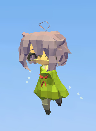 A cute simple girl