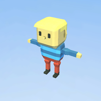 Tourist t-pose