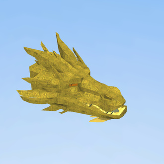 Smaug's head