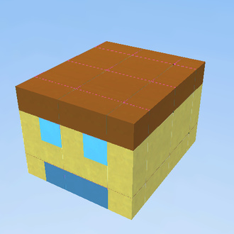 steve head from minecraft