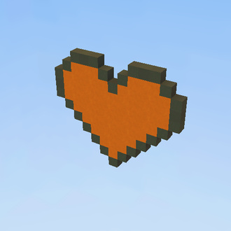 Heart Orange