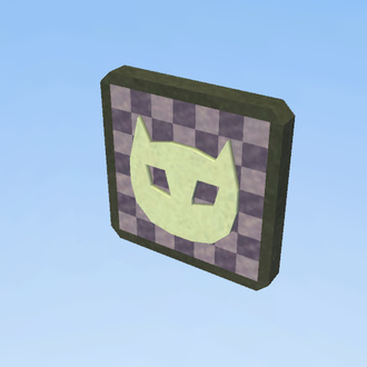 CAT BADGE 