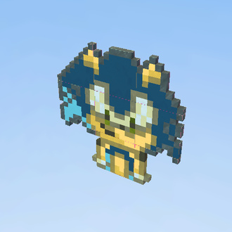 Sonic Pixal Art