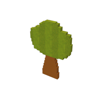 Pixelated Tree