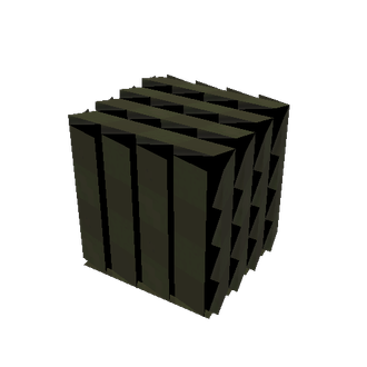 Deep black room