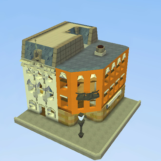 Two buildings