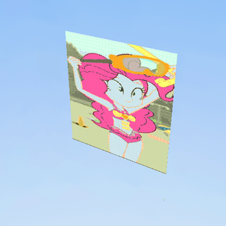 Pinky Pie in Swim Suit