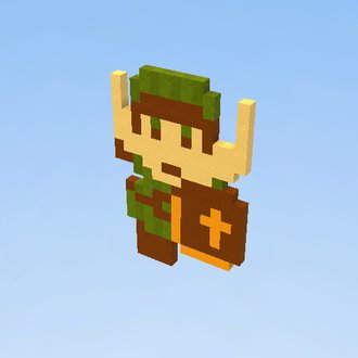 Pixel art Zelda