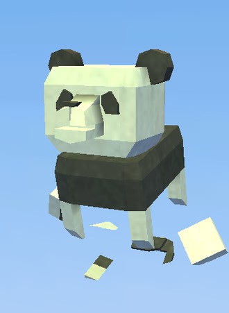 panda jako zwierzak xd
