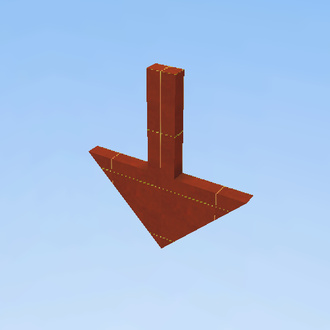 Red Arrow(Down)