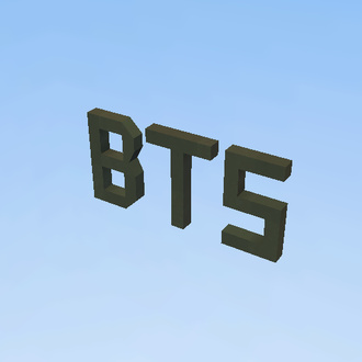 BTS name  (in Black)