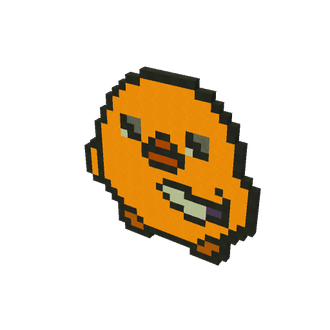 Duck Pixel Art