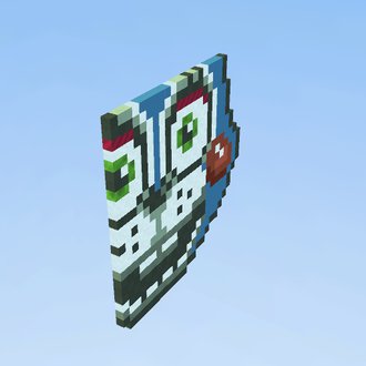 Toy Bonnie pixelart part1