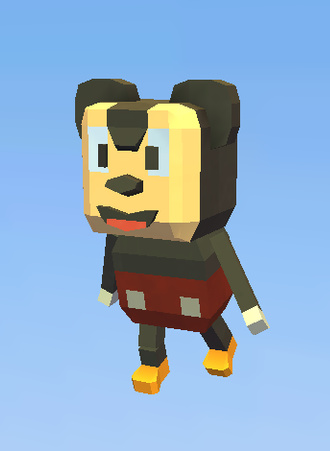 Mickey Mouse (Tourist mode?)