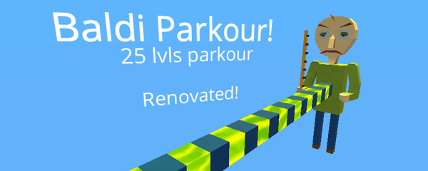 Baldi's Basics Parkour! [Now 25 lvls!] - KoGaMa - Play, Create And  Share Multiplayer Games