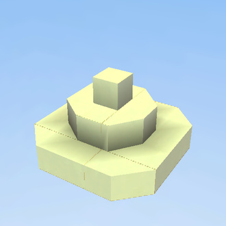white wedding cake