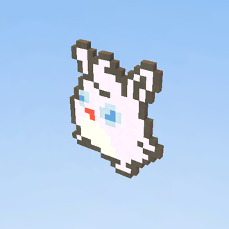 Wigglytuff Pixel art