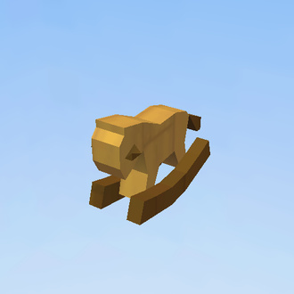 tiny rocking horse