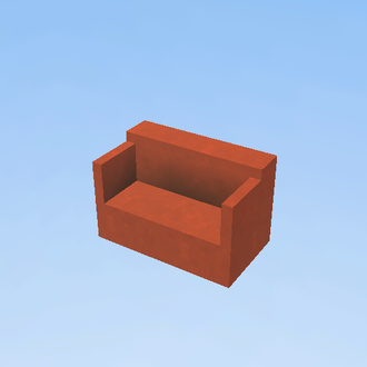 Sofa Rojo
