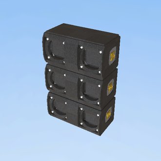 Line Array (3-Pack Black)