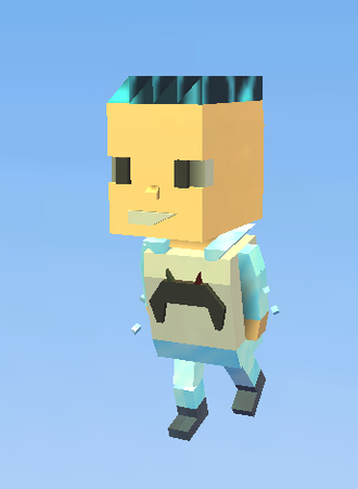 Ice gamer boy