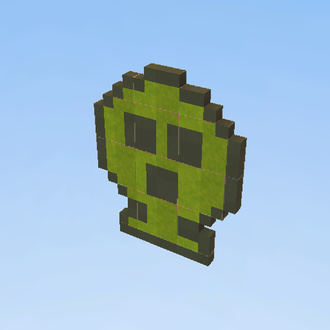 PVZ peashooter pixel art