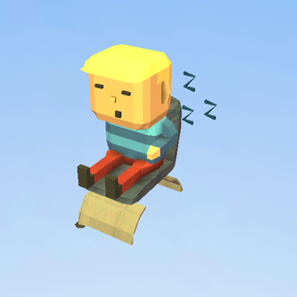 Sleeping Tourist
