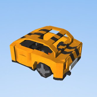 Half of car