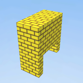 yelow bricks table