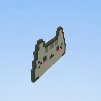 Pusheen Pixel Head